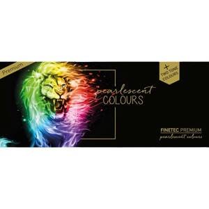 FineTec Premium perleťové akvarelové barvy + Two Tone Colours, 24 ks