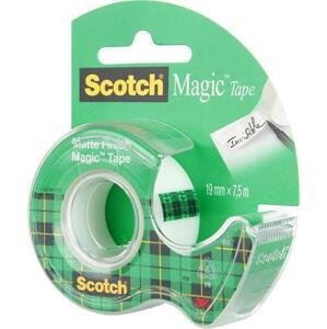 Lepicí páska 3M SCOTCH Magic Tape 810 19 mm x 7,5 m s odvíječem
