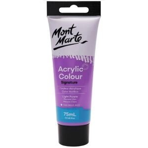 MontMarte Mont Marte akrylová barva,75ml, sv. fialová (Light Purple), tuba