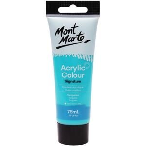MontMarte Mont Marte akrylová barva,75ml, tyrkys(Turquoise), tuba