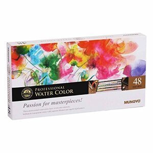 Akvarelové barvy Mungyo Gallery Professional 48 barev