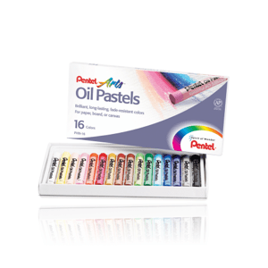 Olejové pastely Pentel - 16 barev