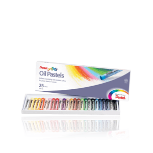 Olejové pastely Pentel - 25 barev