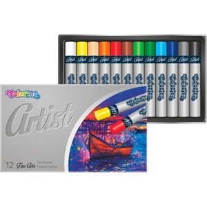 Colorino Artist extra měkké olejové pastely, 12 barev