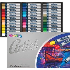 Colorino Artist extra měkké olejové pastely, 36 barev