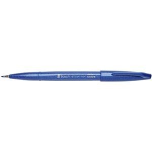 Štětcový fix Pentel Brush Pen Sign SES15 - modrý