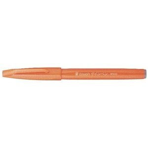 Štětcový fix Pentel Brush Pen Sign SES15 - oranžový