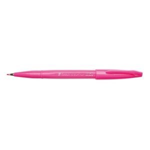 Štětcový fix Pentel Brush Pen Sign SES15 - růžový sytě