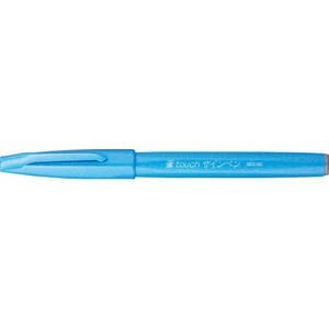 Štětcový fix Pentel Brush Pen Sign SES15 - modrý světle