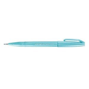 Štětcový fix Pentel Brush Pen Sign SES15 - modrý pastelový