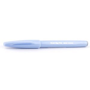 Štětcový fix Pentel Brush Pen Sign SES15 - modro šedý