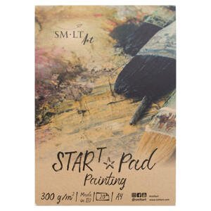 SM.LT Papír na akryl Blok Smlt Star Pad Painting A4, 300g, 20 listů