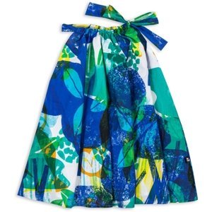 Dívčí šaty Wouki Komori - blue forest 152