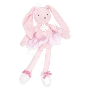 Plyšová panenka zajíček Bunny My Doudou Ballerine Doudou et Compagnie růžová 30 cm v dárkovém balení od 0 měsíců
