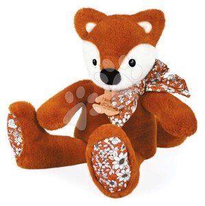 Plyšová liška Fox Copain Calin Histoire d’Ours oranžová 25 cm v dárkovém balení od 0 měsíců