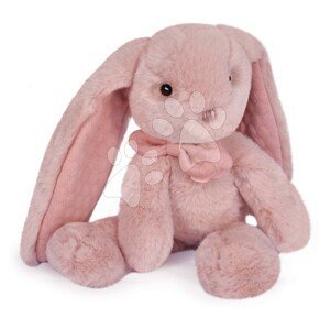 Plyšový zajíček Bunny Pink Les Preppy Chics Histoire d’ Ours růžový 30 cm v dárkovém balení od 0 měsíců