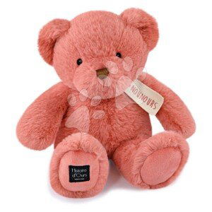 Plyšový medvídek Pink Praline Le Nounours Histoire d’ Ours růžový 28 cm od 0 měsíců