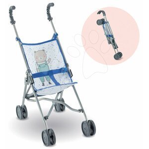 Kočárek skládací Umbrella Stroller Mon Grand Poupon Corolle Canne Blue pro 36-42 cm panenku od 24 měs