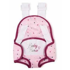 Nosič klokanka Violette Baby Nurse Smoby ergonomický pro panenku do 42 cm