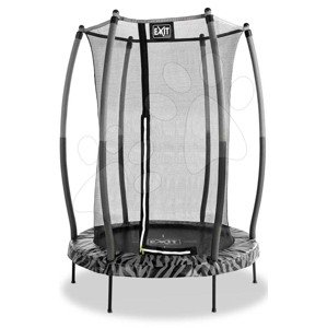 Trampolína s ochrannou sítí Tiggy Junior trampoline Exit Toys průměr 140 cm černá