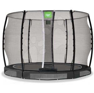 Trampolína s ochrannou sítí Allure Classic ground Exit Toys přízemní průměr 305 cm černá