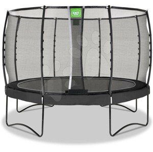 Trampolína s ochrannou sítí Allure Premium Exit Toys průměr 366 cm černá