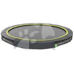 Trampolína Silhouette Ground Sports Exit Toys přízemní kulatá 244 cm průměr černá