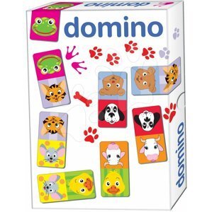 Dohány domino pro děti Zvířátka 28ks 637