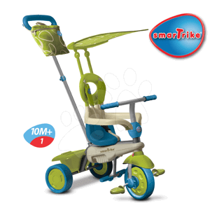 smarTrike tříkolka Vanilla Touch Steering 6700900 zeleno modrá