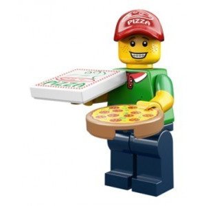 Lego® 71007 minifigurka rozvoz pizzy