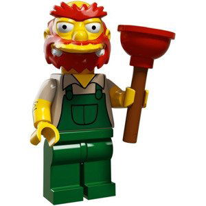 Lego® minifigurky simpsons 71009 školník willie