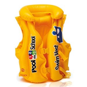 Intex 58660 plovací vesta pool school 3-6 let