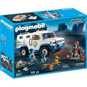 Playmobil 9371 přeprava peněz