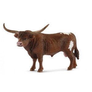 Schleich 13866 texasský longhornský býk