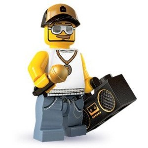 Lego® 8803 minifigurka raper