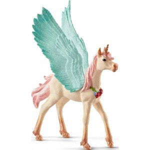 Schleich 70575 nazdobené hříbě pegase jednorožce