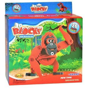 Puzzle 3d orangutan