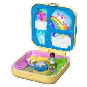 Polly pocket pidi svět v krabičce - jednorožec z utopie mattel gdk78