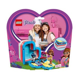 Lego® friends 41387 olivia a letní srdcová krabička