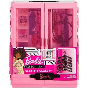 Mattel barbie fashionistas šatní skříň, gbk11