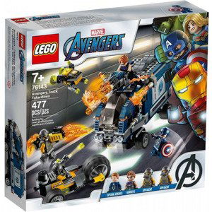 Lego® super heroes 76143 avengers: boj o náklaďák