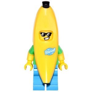 Lego led klíčenka banana guy