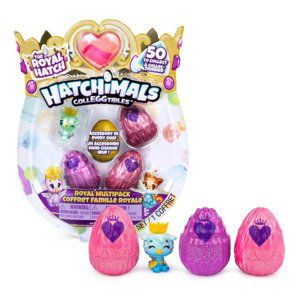 Hatchimals královská zvířátka čtyřbalení s bonusem