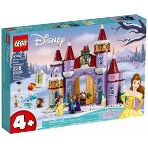 Lego® disney 43180 bella a zimní oslava na zámku