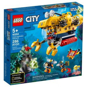 Lego® city 60264 oceánská průzkumná ponorka