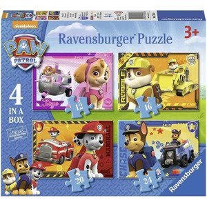 Ravensburger 07033 puzzle tlapková patrola 4 in a box