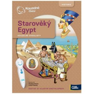 Albi kouzelné čtení dvoulist - starověký egypt