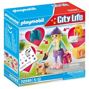 Playmobil 70595 fashion girl s pejskem