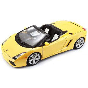 Bburago lamborghini gallardo spyder yellow 1:18