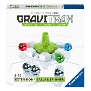 Ravensburger 26979 gravitrax rozšiřující sada kuličky a centrifuga